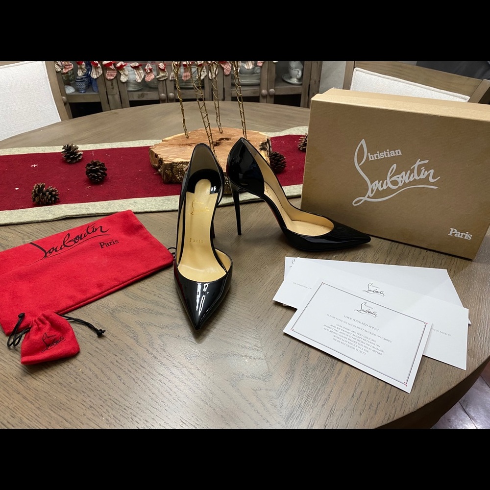 Christian Louboutin Pumps, Black Iriza, Clas Coll.